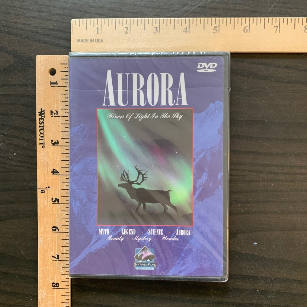 Aurora Rivers Of Light In The‎ Sky DVD Alaska Northern Lights Documentary NEW